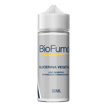 GLICERINA VEGETALE BIOFUMO 50 ML IN FLACONE DA 120 ML