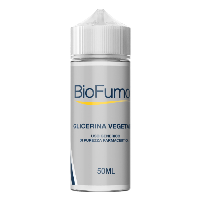 GLICERINA VEGETALE BIOFUMO 50 ML IN FLACONE DA 120 ML