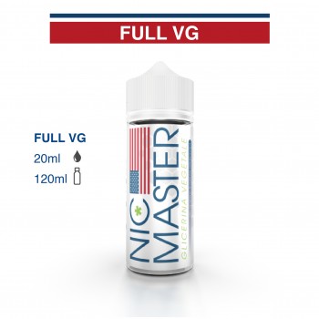 GLICERINA VEGETALE NIC MASTER 20 ML IN CHUBBY GORILLA DA 120 ML