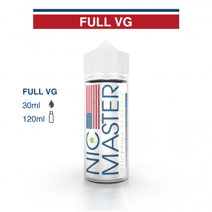 GLICERINA VEGETALE NIC MASTER 30 ML IN CHUBBY GORILLA DA 120 ML