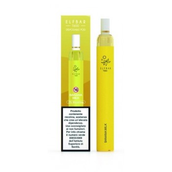 ELFBAR T600 DISPOSABLE POD 500MAH - BANANA MILK 20 MG