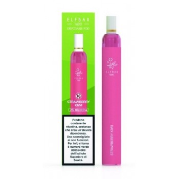 ELFBAR T600 DISPOSABLE POD 500MAH - STRAWBERRY KIWI 20 MG