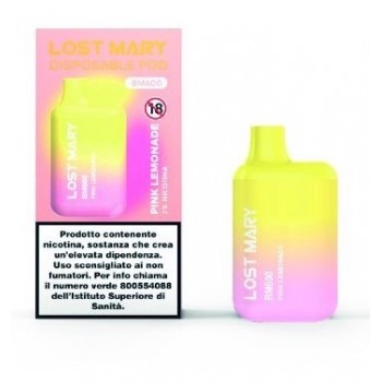 ELFBAR LOST MARY DISPOSABLE POD - PINK LEMONADE 20 MG