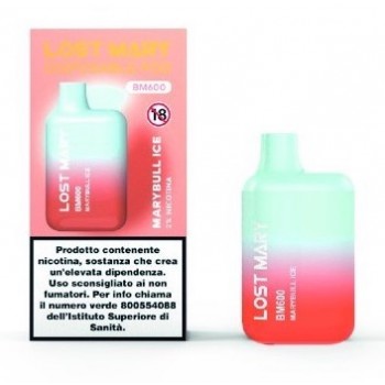 ELFBAR LOST MARY DISPOSABLE POD - MARYBULL ICE 20 MG