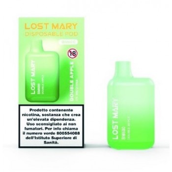 ELFBAR LOST MARY DISPOSABLE POD - DOUBLE APPLE 20 MG