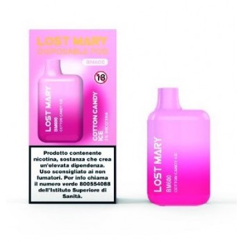 ELFBAR LOST MARY DISPOSABLE POD - COTTON CANDY ICE 20 MG