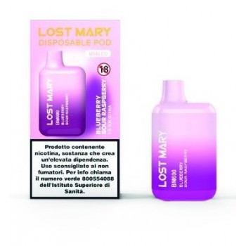 ELFBAR LOST MARY DISPOSABLE POD - BLUEBERRY SOUR RASPBERRY 20 MG