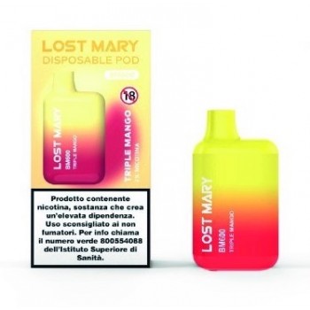 ELFBAR LOST MARY DISPOSABLE POD - TRIPLE MANGO 20 MG