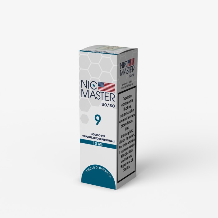 NICOTINA CON ASTUCCIO NIC MASTER 50/50 9 MG 10ML