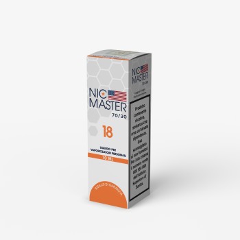 NICOTINA CON ASTUCCIO NIC MASTER 70/30 18 MG 10ML