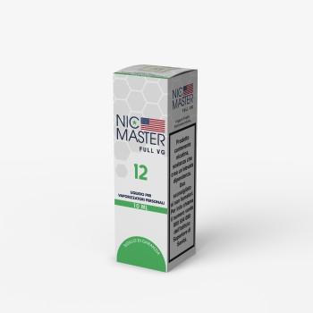 NICOTINA CON ASTUCCIO NIC MASTER FULL VG 12 MG 10ML