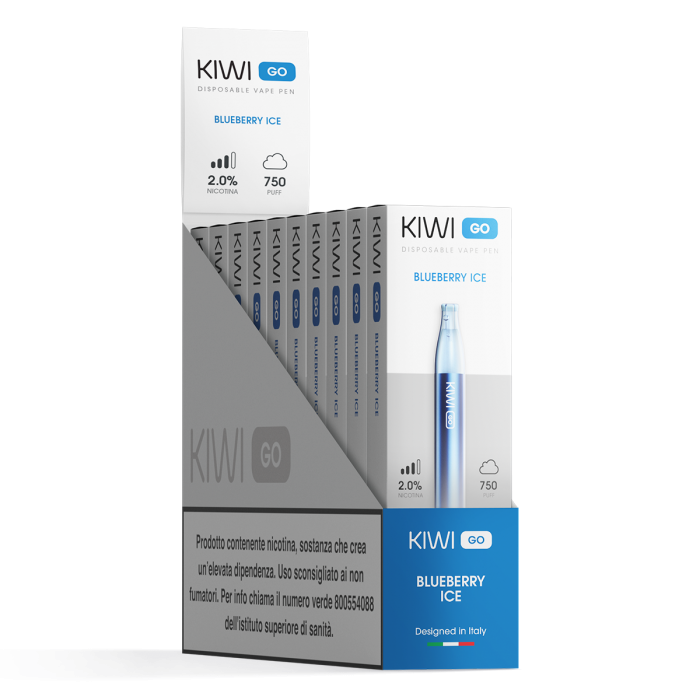 KIWI GO BLUEBERRY ICE (0 MG)