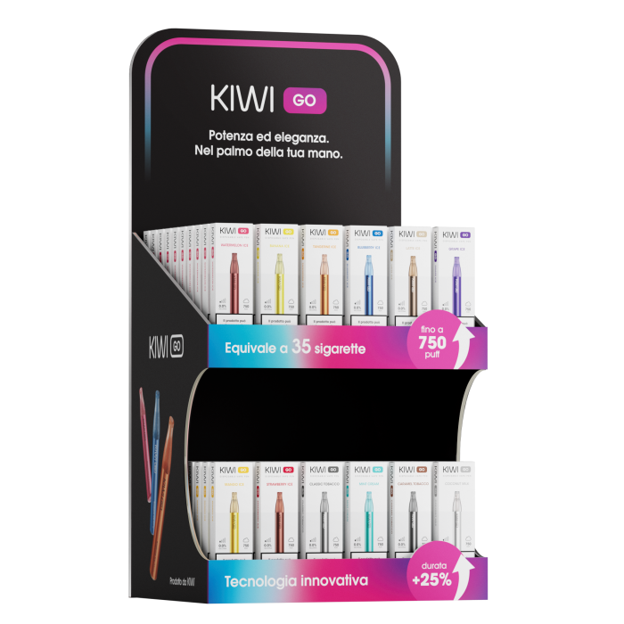 KIWI GO CARAMEL TOBACCO (0 MG)