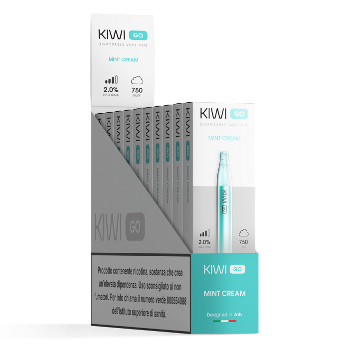 KIWI GO MINT CREAM (0 MG)