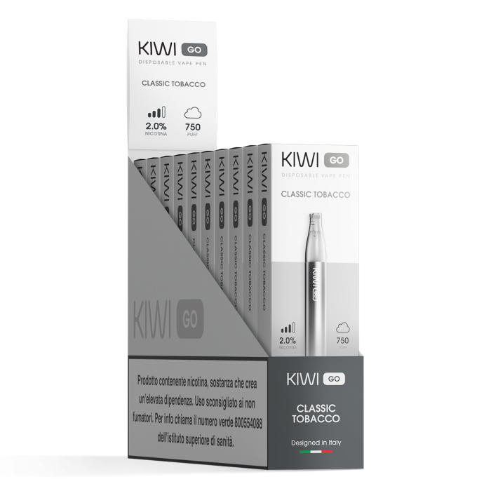 KIWI GO CLASSIC TOBACCO (0 MG)