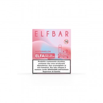 ELFBAR ELFA 2ML PREFILLED POD WATERMELON (2 PEZZI) - 20 MG/ML