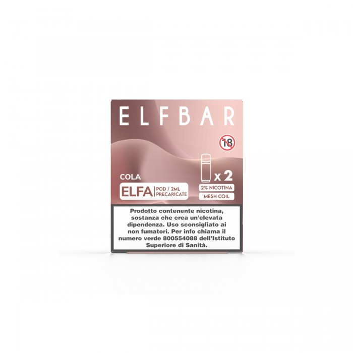 ELFBAR ELFA 2ML PREFILLED POD COLA (2 PEZZI) - 20 MG/ML