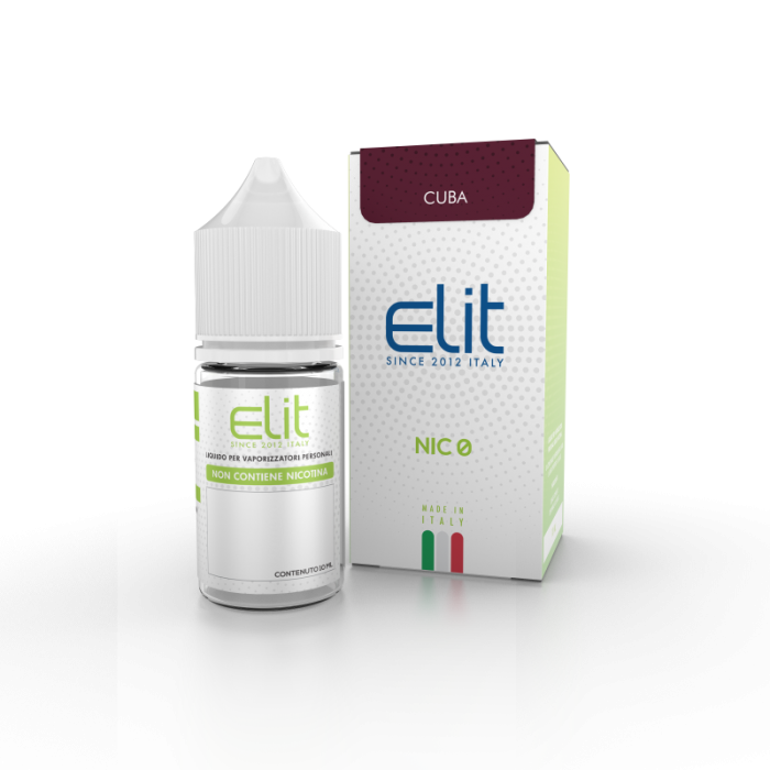 Elit Cuba 0 MG - Liquidi Pronti 10ml