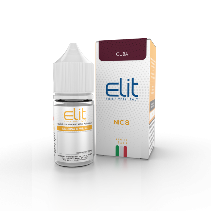 Elit Cuba 08 MG - Liquidi Pronti 10ml