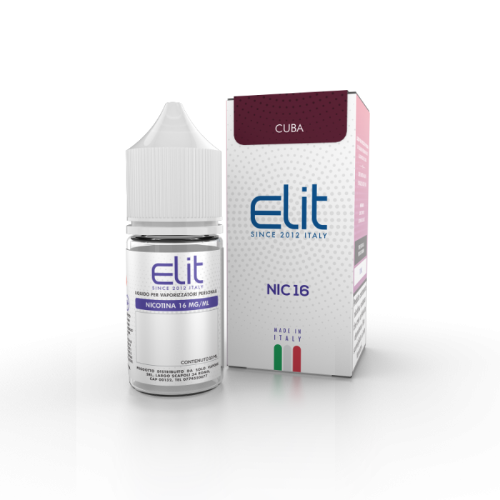 Elit Cuba 16 MG - Liquidi Pronti 10ml
