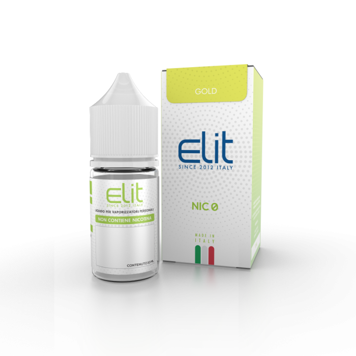 Elit Gold 0 MG - Liquidi Pronti 10ml