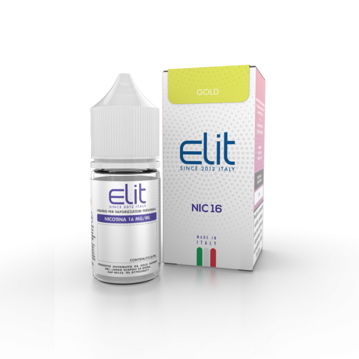 Elit Gold 16 MG - Liquidi Pronti 10ml