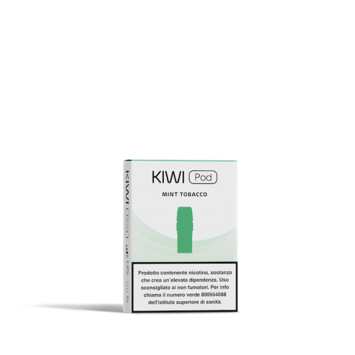 KIWI - CARTUCCIA MONOUSO - MINT TOBACCO 20