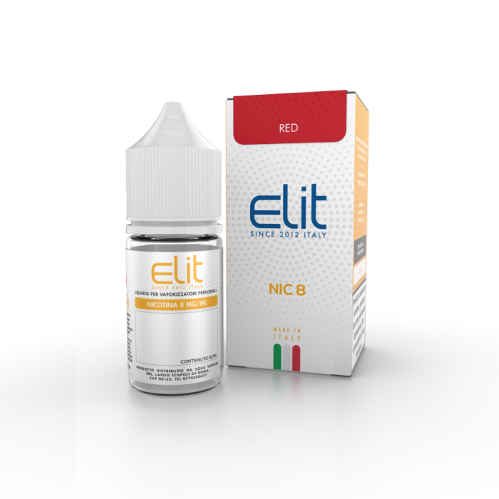 Elit Red 08 MG - Liquidi Pronti 10ml