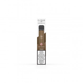 ELFBAR 600 DISPOSABLE POD CUBA TOBACCO 20 MG