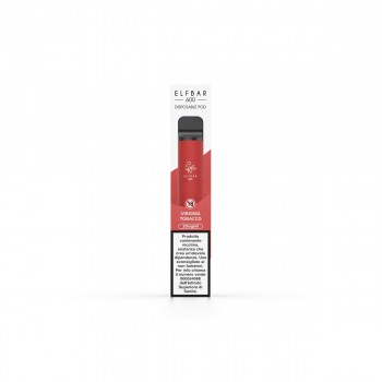 ELFBAR 600 DISPOSABLE POD VIRGINIA TOBACCO 20 MG