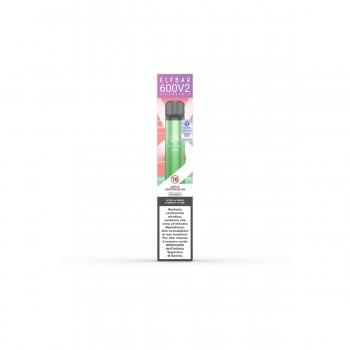 ELFBAR 600V2 DISPOSABLE APPLE WATERMELON 20