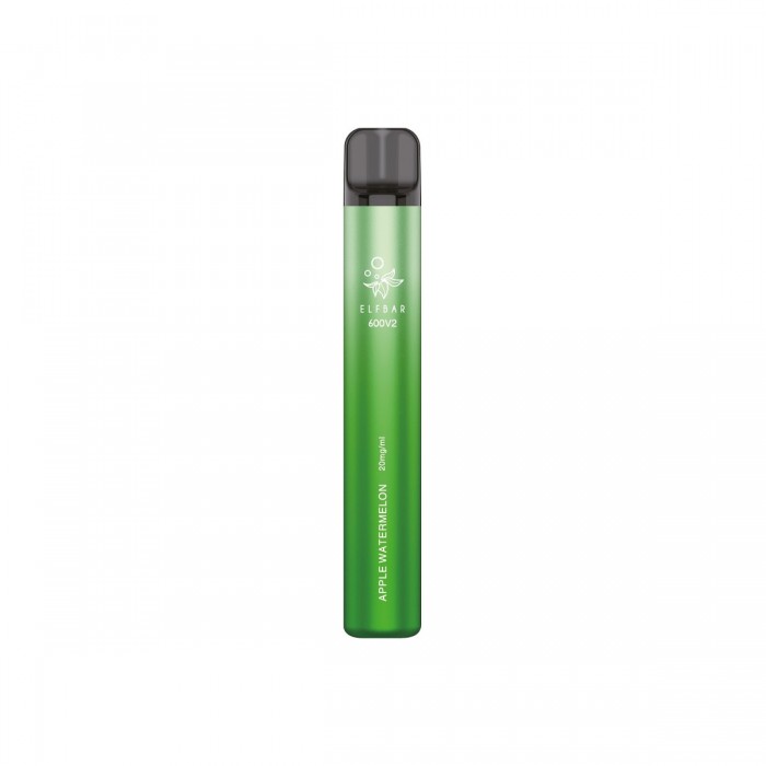 ELFBAR 600V2 DISPOSABLE APPLE WATERMELON 20
