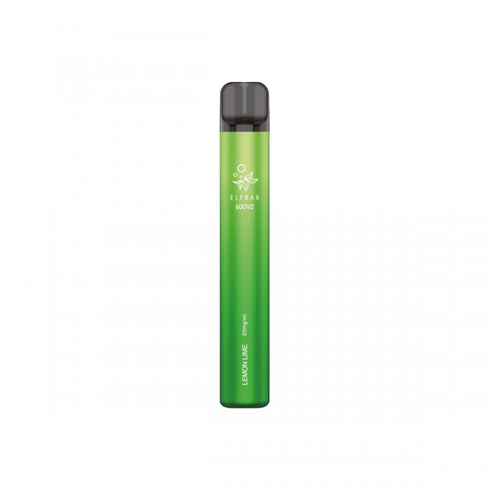 ELFBAR 600V2 DISPOSABLE LEMON LIME 20
