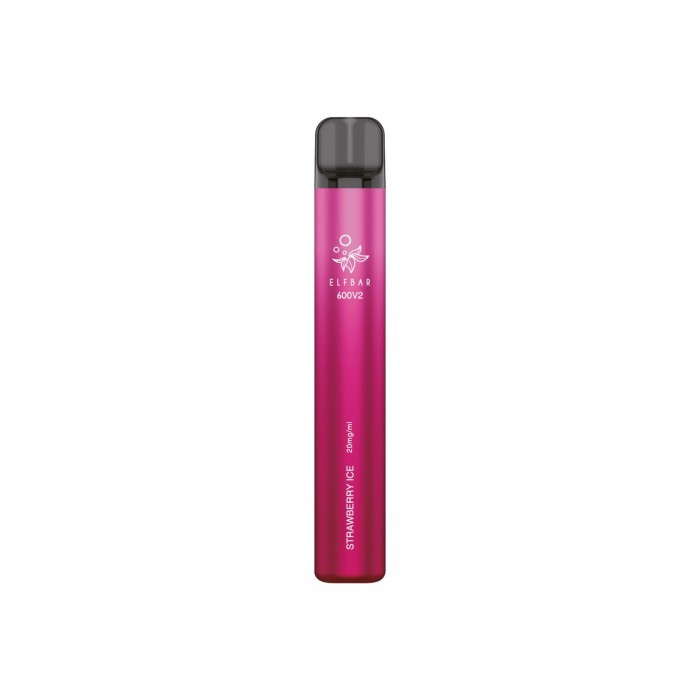 ELFBAR 600V2 DISPOSABLE STRAWBERRY ICE 20