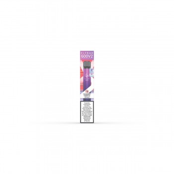 ELFBAR 600V2 DISPOSABLE STRAWBERRY RASPBERRY CHERRY ICE 20