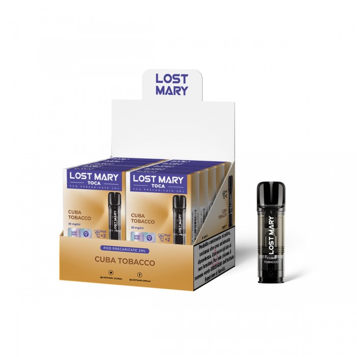 LOST MARY TOCA AIR POD 20MG CUBA TOBACCO