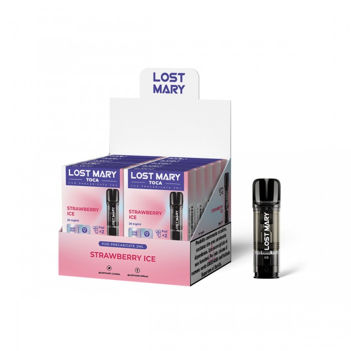 LOST MARY TOCA AIR POD 20MG STRAWBERRY ICE