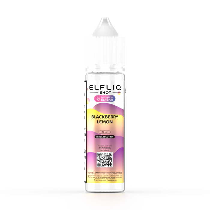 ELFLIQ SHOT BLACKBERRY LEMON