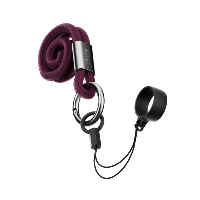 PEN NECKLACE KIWI RED VELVET