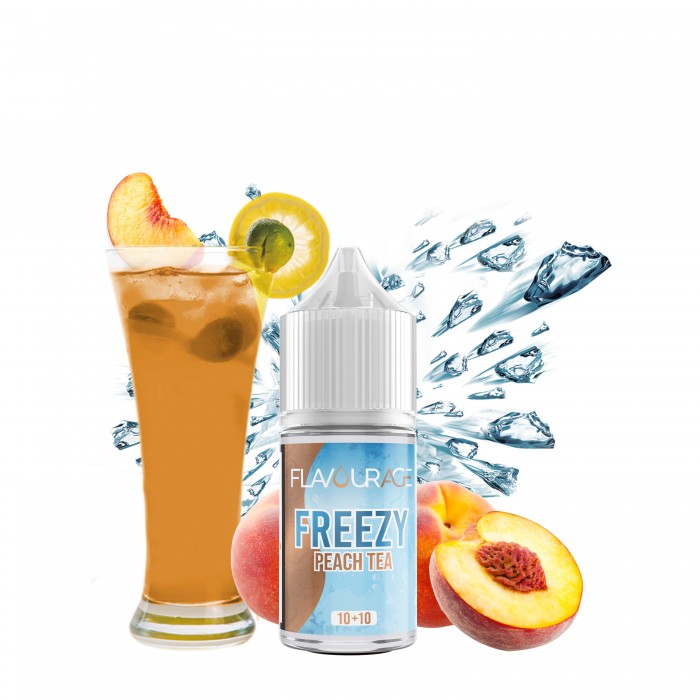 FREEZY  PEACH TEA 10+10