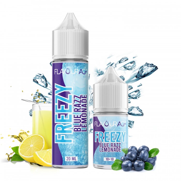 Freezy Blue Razz Lemonade 10+10