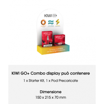 COMBO DISPLAY KIWI GO +