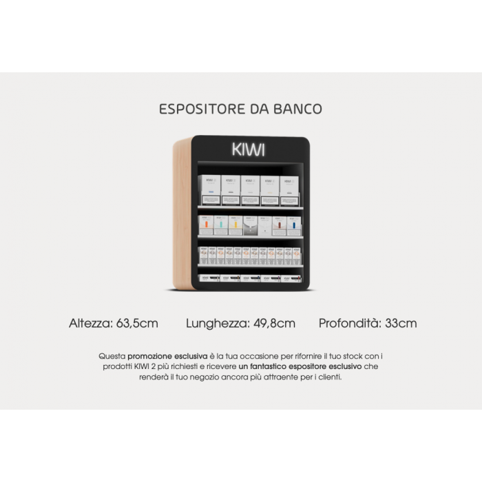 ESPOSITORE XXL KIWI 2