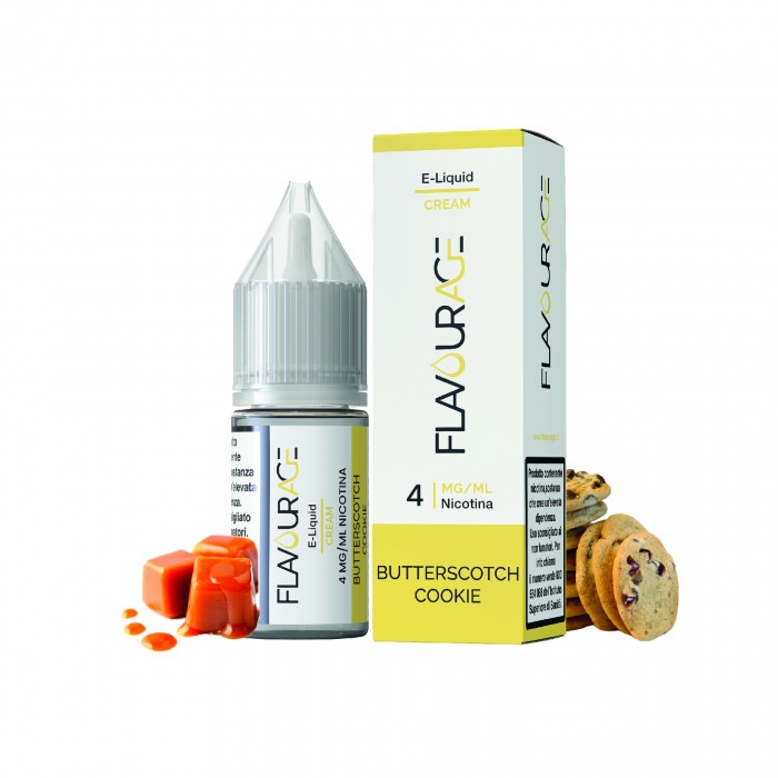 BUTTERSCOTCH COOKIE 04 - LIQUIDI PRONTI FLAVOURAGE 10ML