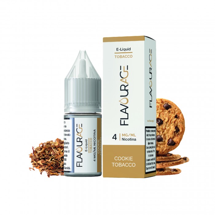 COOKIE TOBACCO 04 - LIQUIDI PRONTI FLAVOURAGE 10ML
