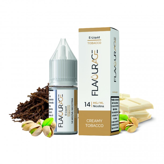 CREAMY TOBACCO 14 - LIQUIDI PRONTI FLAVOURAGE 10ML