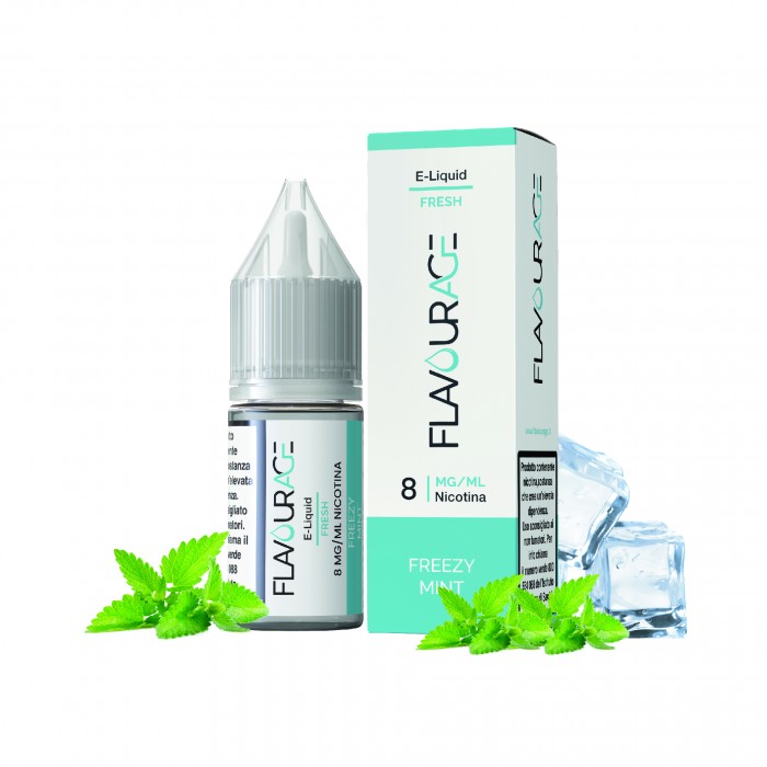 FREEZY MINT 08 - LIQUIDI PRONTI FLAVOURAGE 10ML