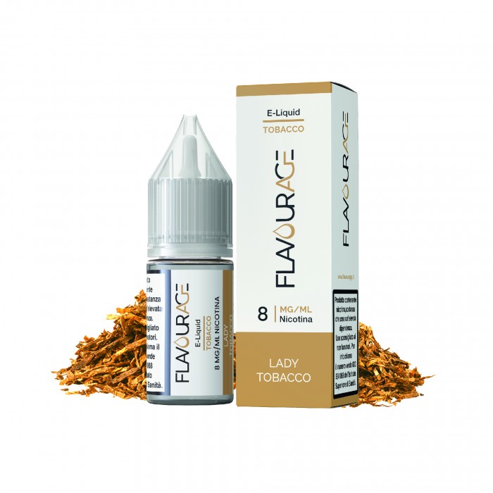 LADY TOBACCO 08 - LIQUIDI PRONTI FLAVOURAGE 10ML