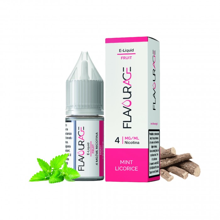 MINT LICORICE 04 - LIQUIDI PRONTI FLAVOURAGE 10ML