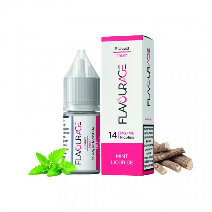 MINT LICORICE 14 - LIQUIDI PRONTI FLAVOURAGE 10ML